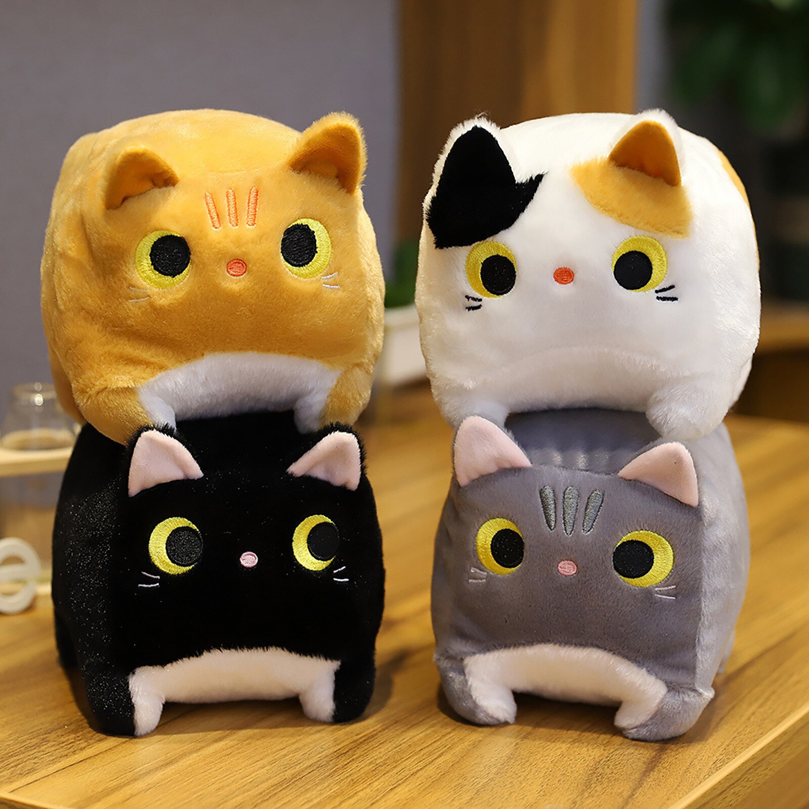 Cute Pet Simulator X Cat Stuffed Plush Doll Toy Cartoon Animal Soft Pillow For Children Girls - Pen Fidget